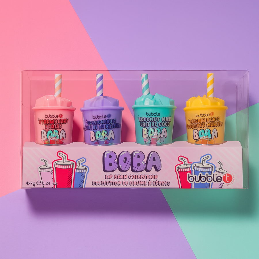 Boba Tea Lippenbalsam-Kollektion