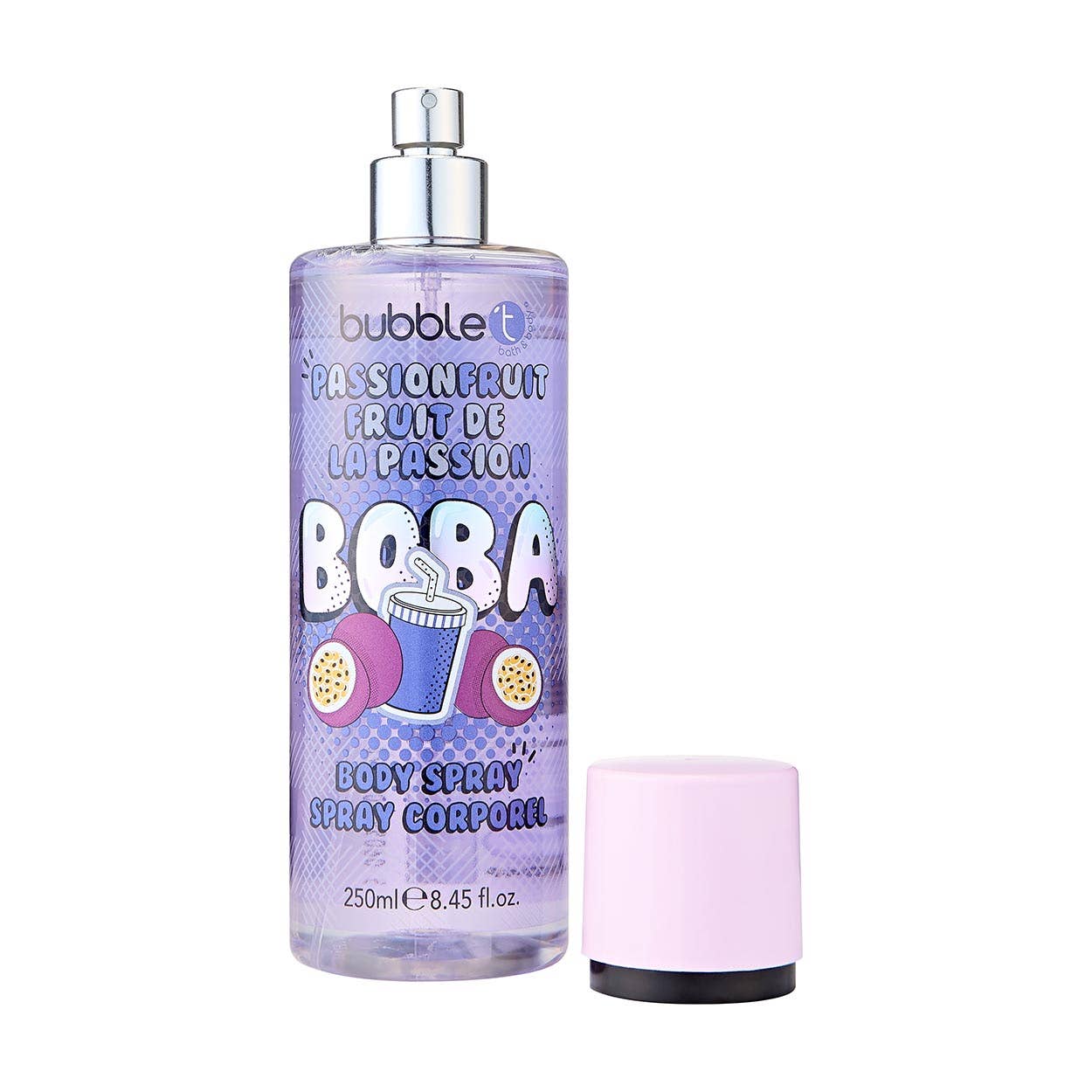 🍇 Bubble T Passionfruit Boba – Body Spray (250 ml)