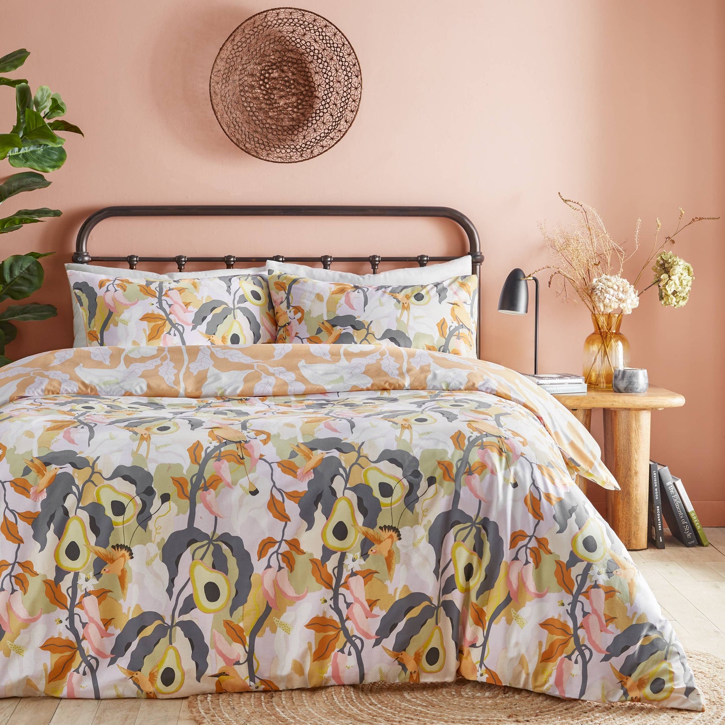 Huerta Tropical Bettwäsche-Set mit Mango-Motiv