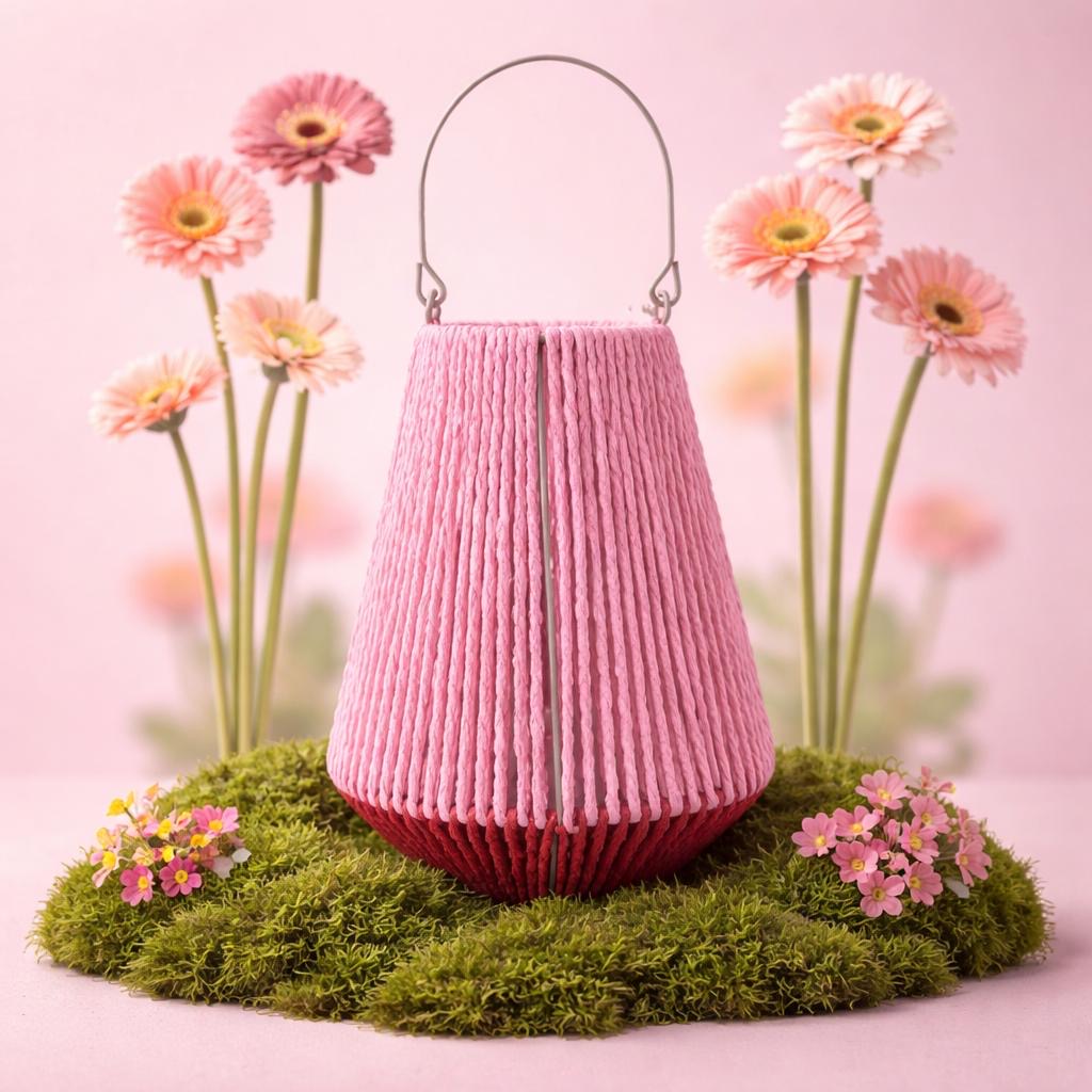 Windlicht Laterne im Boho Style – dekorative Outdoor Laterne mit Glaseinsatz (28 cm)