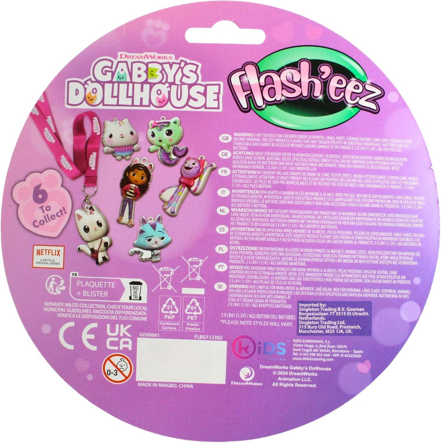 Hasbro Gabby's Dollhouse Flash'Eez - Leuchtendes Spielzeugzubehör