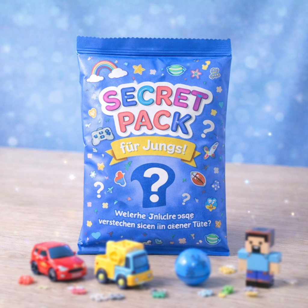 Ab 27.03.2026 wieder Verfügbar Secret Packs für Kinder - Groß Überraschungstüte
