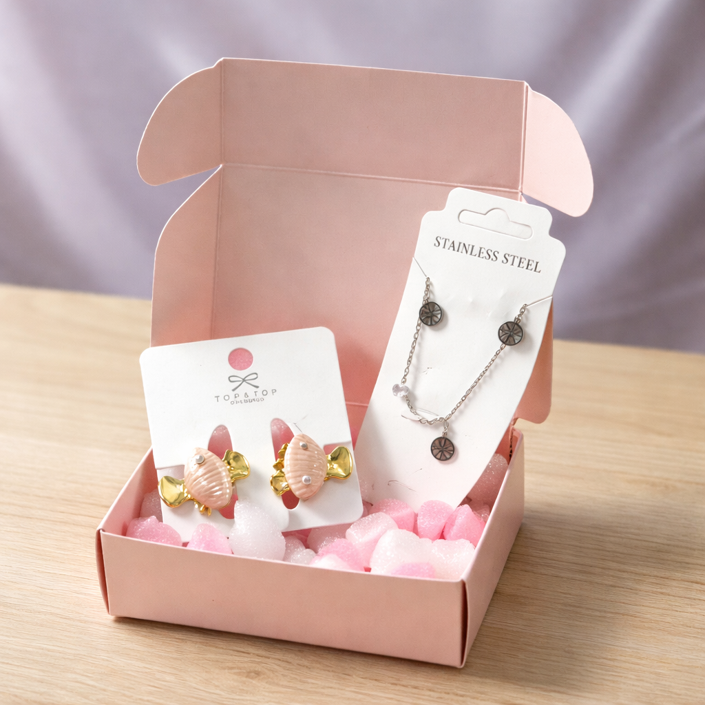 Magic Surprise Schmuckbox – Haarspangen & Fußkettchen