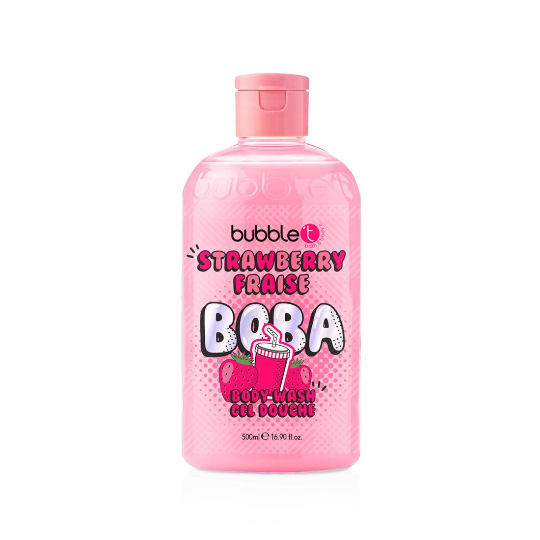 🍓🧋 Body Wash „Strawberry Boba“ – 500 ml