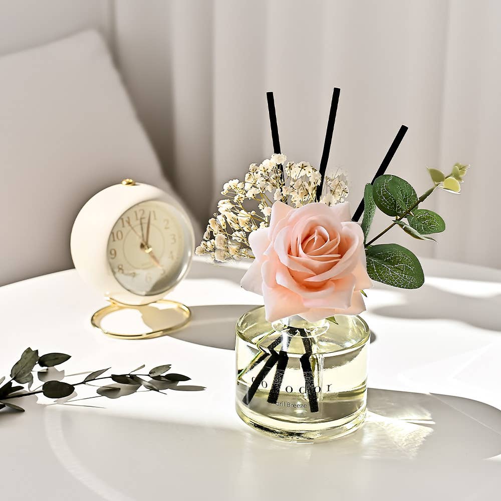 Cocodor Rose Flower Diffuser – Rose Perfume – Raumduft mit Duftstäbchen – 200 ml