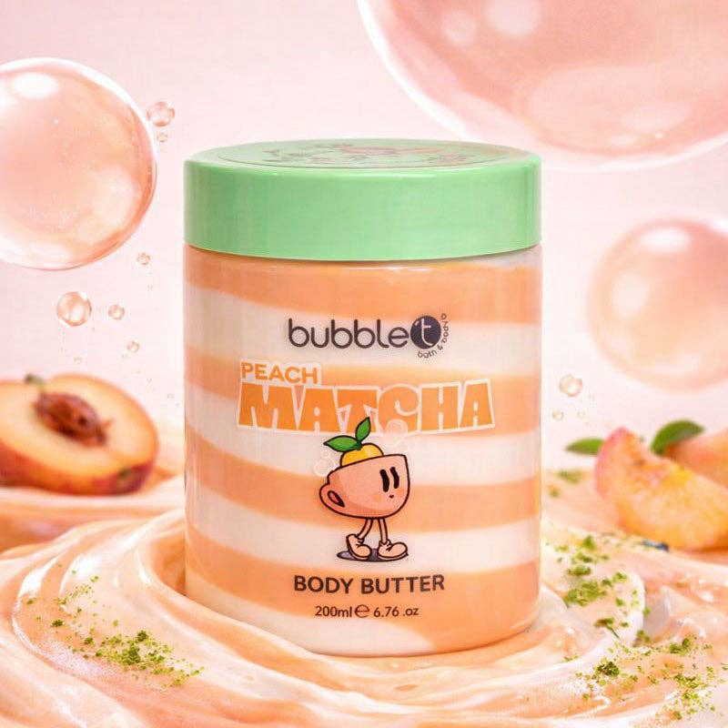 Pfirsich-Matcha-Körperbutter (200ml)