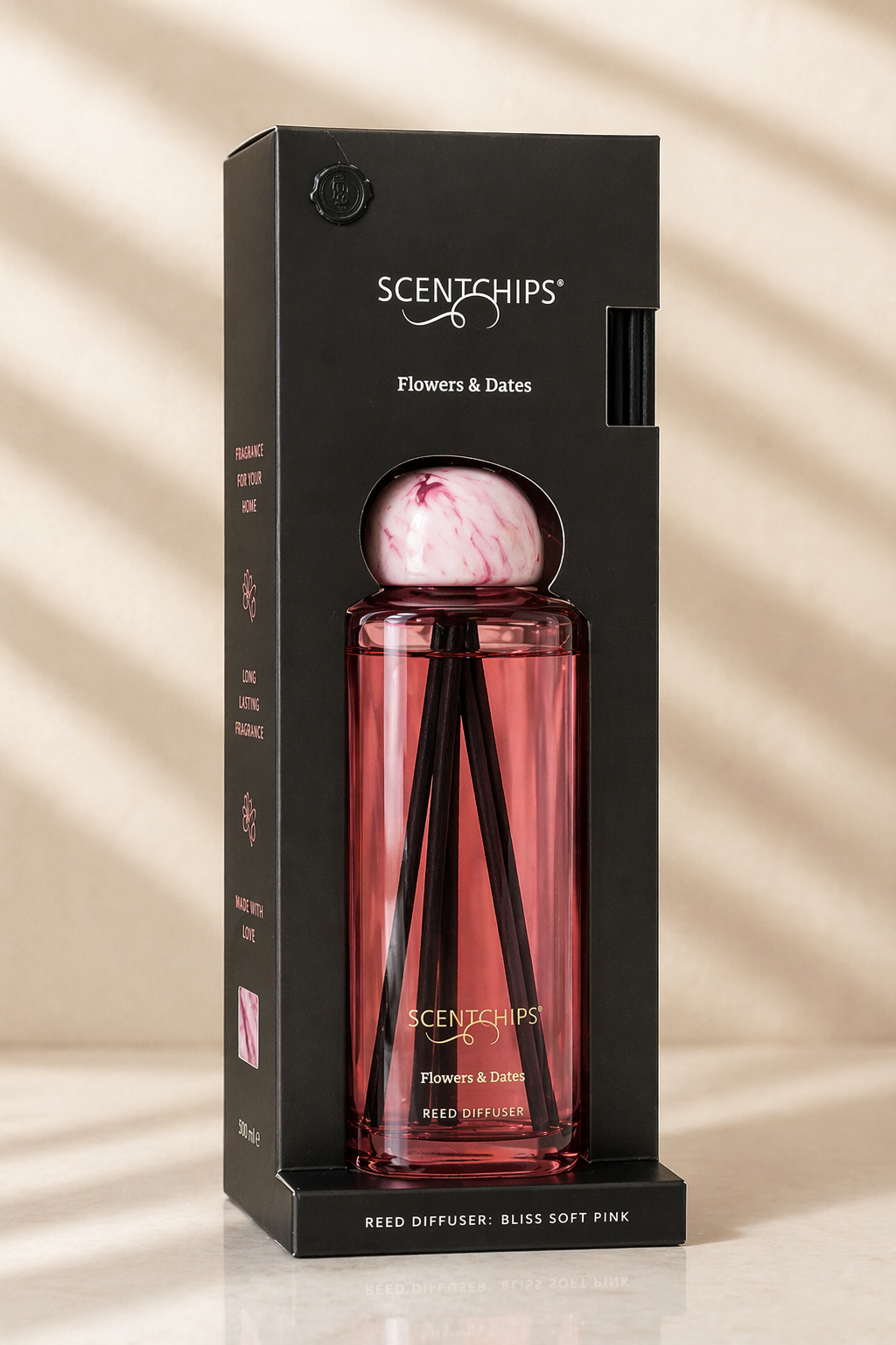 Raumduft Diffuser „Flowers & Dates“ – 500 ml