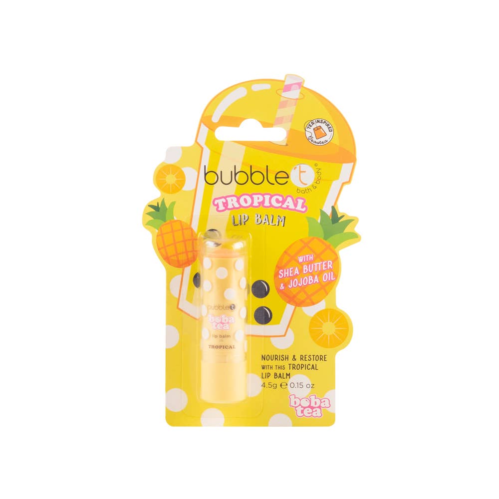 🍍 Bubble T Tropical – Lip Balm (4,1 g)