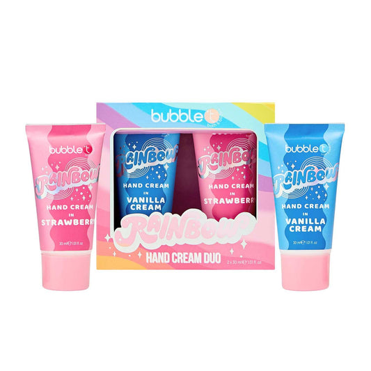 🌈 Bubble T „Rainbow Hand Cream Duo“ – Handcreme Set (2 × 30 ml)