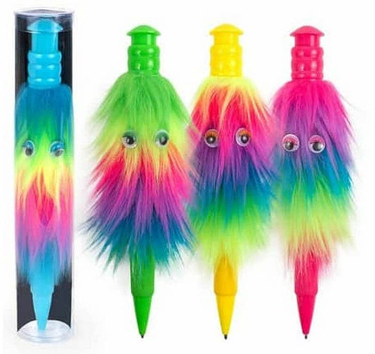 Trendhaus Kräuter-Flauschiger Riesen-Kugelschreiber 19cm