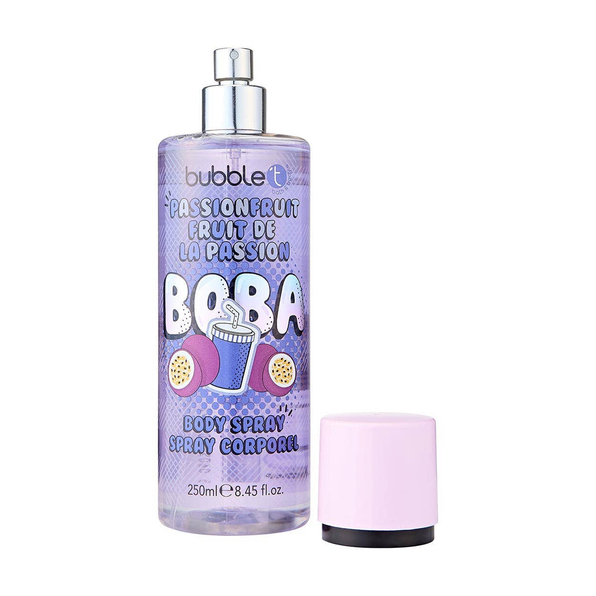 🍇 Bubble T Passionfruit Boba – Body Spray (250 ml)
