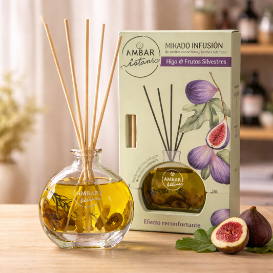 🍇 AMBAR Botanic Raumduft Diffuser – Fig & Wild Berries (75 ml)