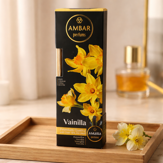 🌼 AMBAR Raumduft Diffuser – Vanilla (30 ml)