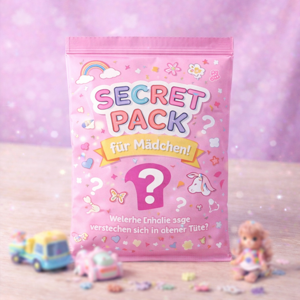 Ab 27.03.2026 wieder Verfügbar Secret Packs für Kinder - Groß Überraschungstüte