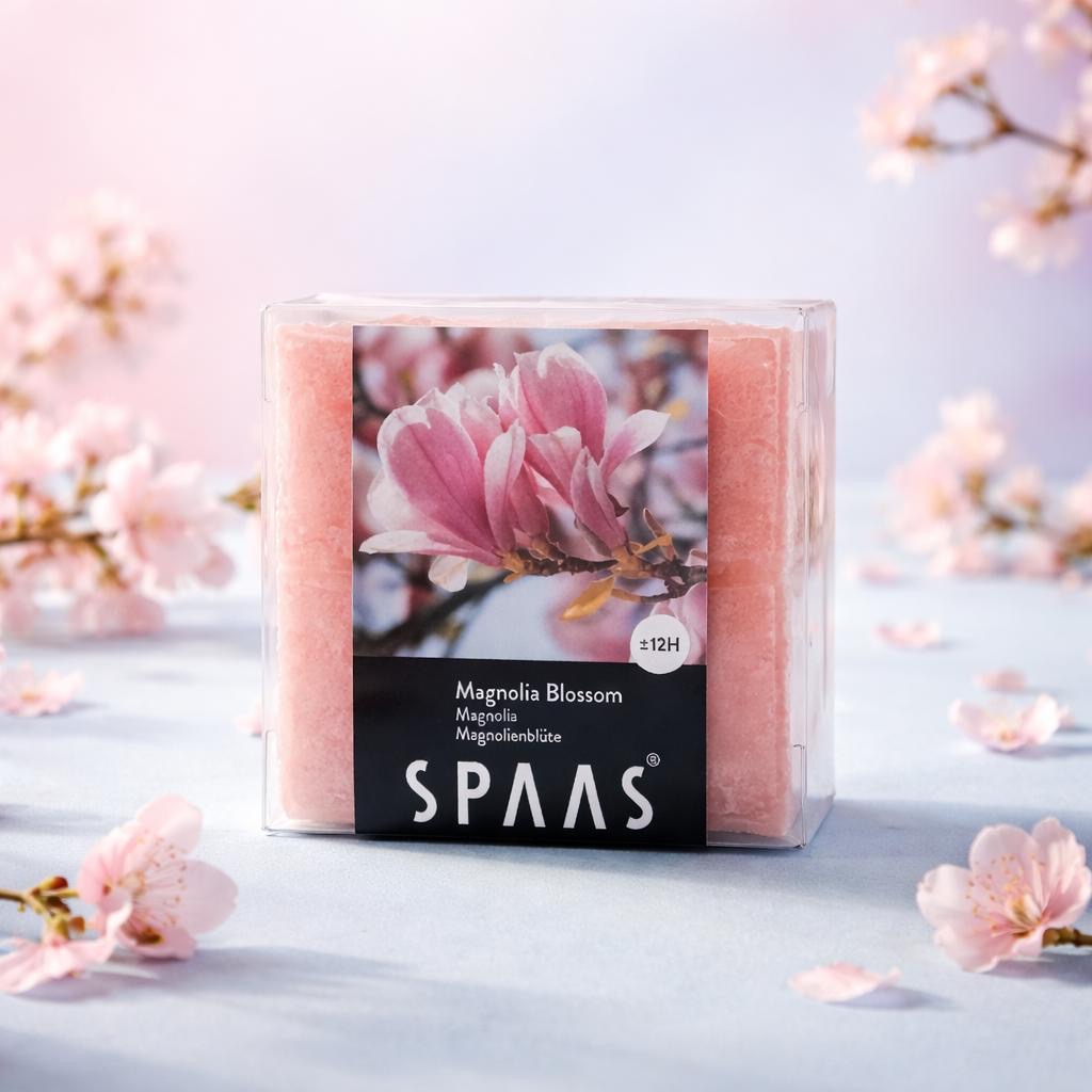 SPAAS Duftwachs – Wax Melts für Duftlampen | Verschiedene Düfte | bis zu 12h Duft