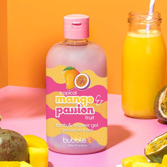 🥭🍈 Bath &amp; Shower Gel „Mango &amp; Passion Fruit“ – 500 ml