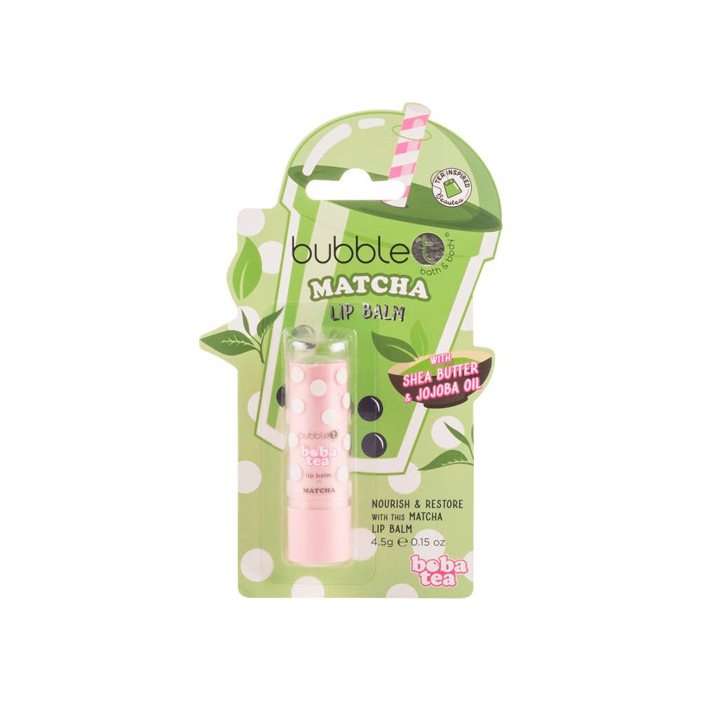 🍵 Bubble T Matcha – Lip Balm (4,1 g)