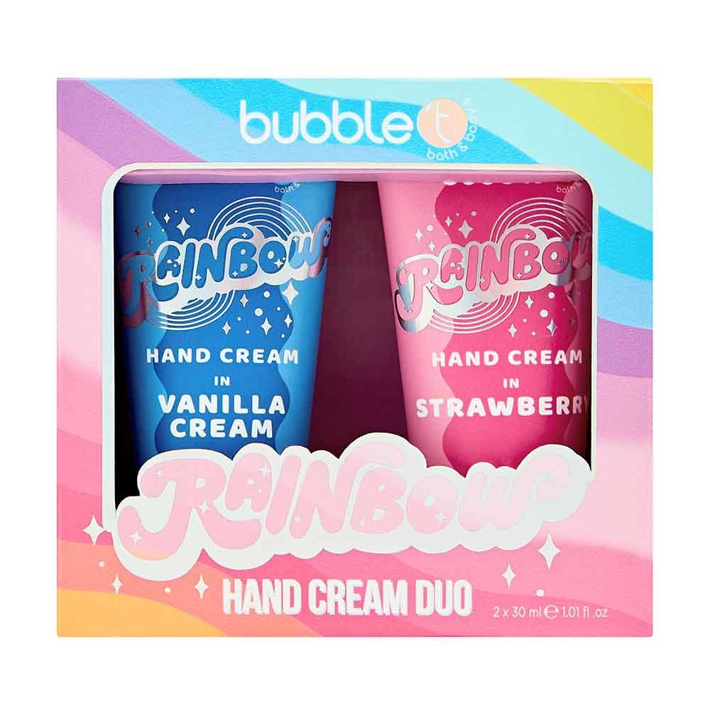 🌈 Bubble T „Rainbow Hand Cream Duo“ – Handcreme Set (2 × 30 ml)