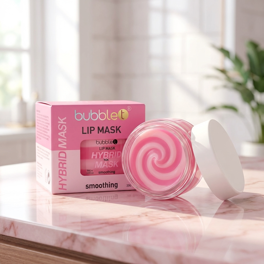 Rosenöl & Vitamin E Hybrid-Lippenmaske (25g)