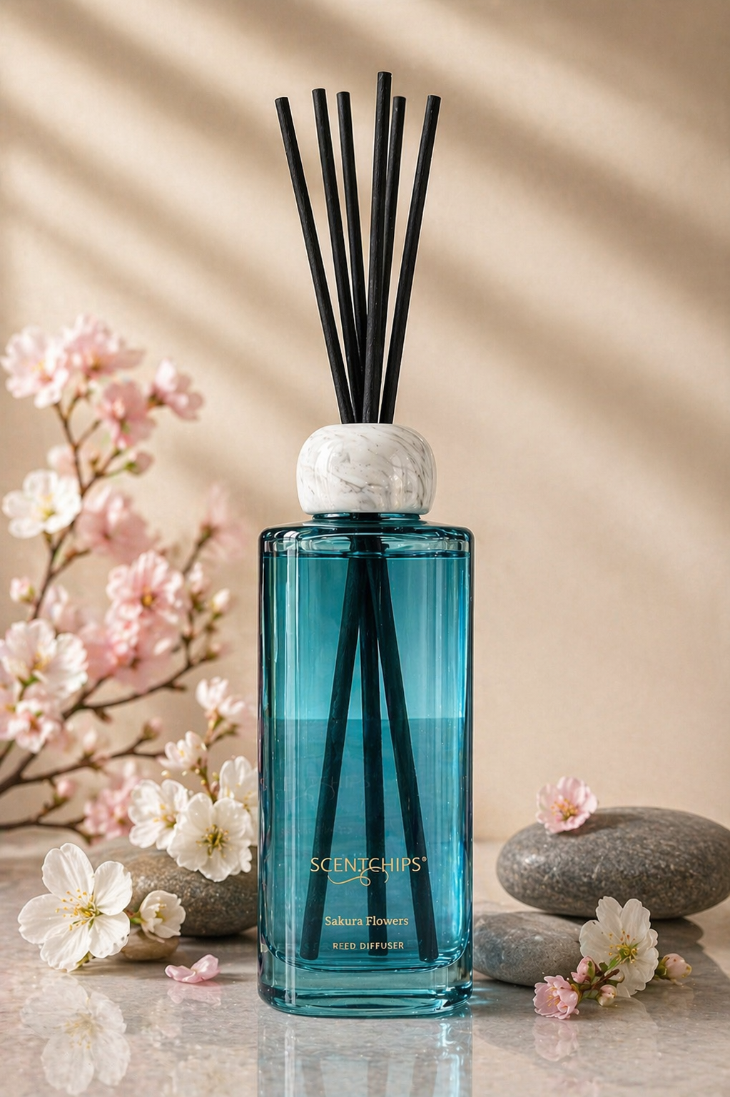 Raumduft Diffuser „Sakura Flowers“ – 500 ml SCENTCHIPS®