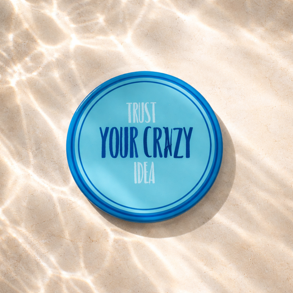 Keramik Magnet mit Spruch – Bunte Design Magnete für Kühlschrank & Büro