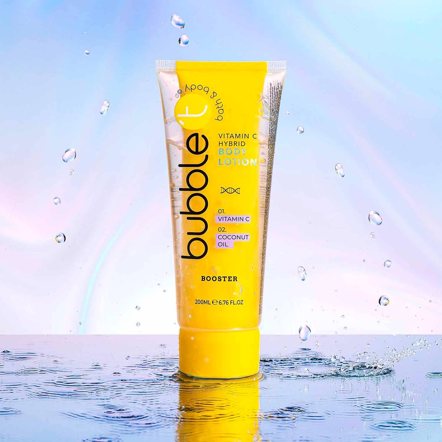 🍋 Bubble T Vitamin C Hybrid Body Lotion – 2-Phasen Bodylotion 200 ml