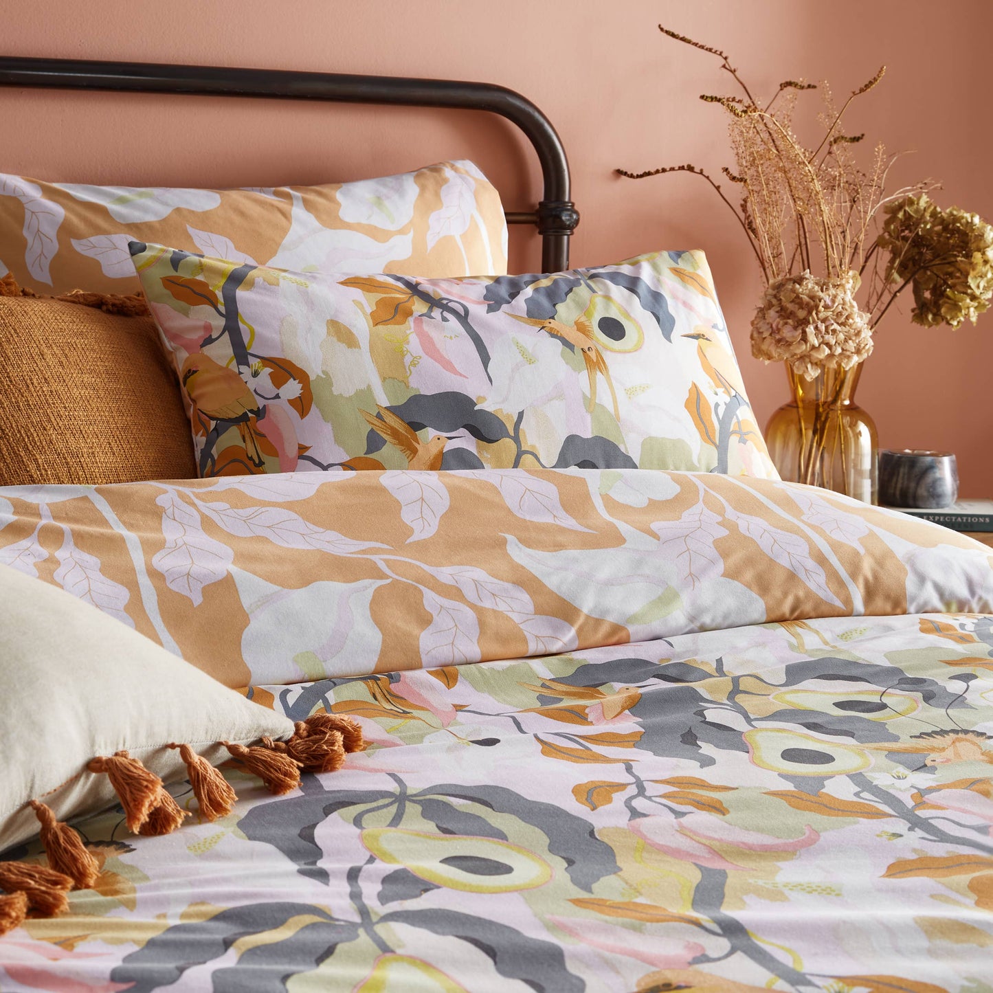 Huerta Tropical Bettwäsche-Set mit Mango-Motiv